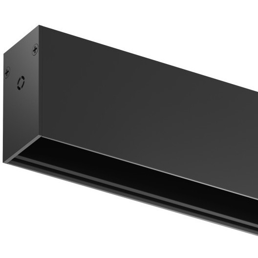 Магнитный накладной шинопровод 1м Smart 220V Denkirs TR2001-BK