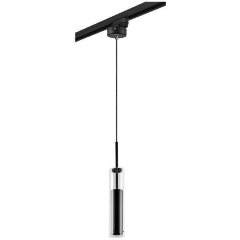 Однофазный двужильный трековый светильник Lightstar L1T756017 Cilino под сменную лампу GU10