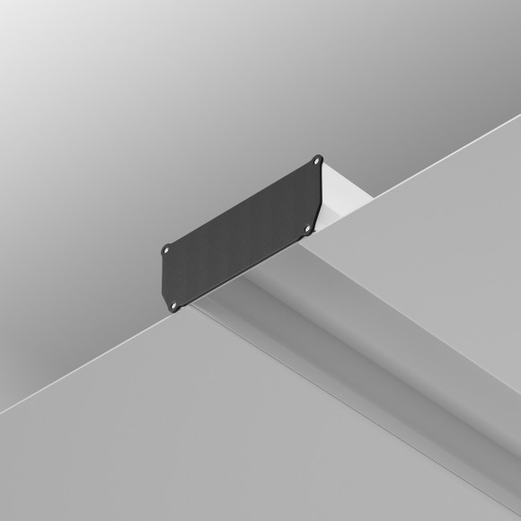 Профиль-ниша 2м белая в гарпунный натяжной потолок Maytoni ALM-9940-SC-W-2M