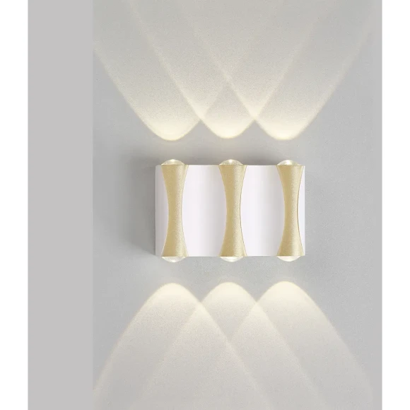 Бра Crystal Lux CLT 022W3 WH-GO 4000K