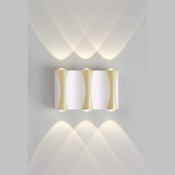 Бра Crystal Lux CLT 022W3 WH-GO 4000K Бра Crystal Lux CLT 022W3 WH-GO 4000K