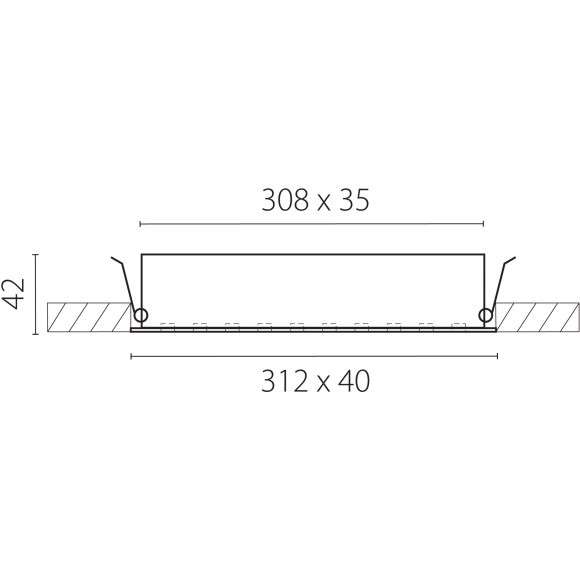 Светильник встраиваемый в ГКЛ светодиодный 20Вт 30° 1560Лм 4000К Guarda Lightstar 082346