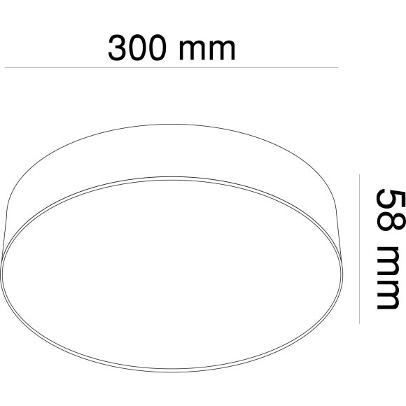 Настенно-потолочный светильник Maytoni C032CL-L43B3K Zon светодиодный LED 35W