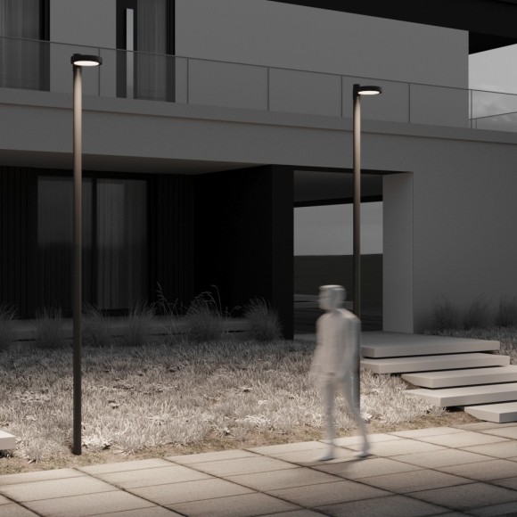 Столб-основание 4м для паркового светильников серии Katto Maytoni Outdoor O473P-GF