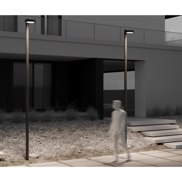 Столб-основание 4м для паркового светильников серии Katto Maytoni Outdoor O473P-GF