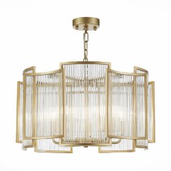 SL1234.203.05 Люстра подвесная ST-Luce Шампань/Прозрачный, Шампань E14 5*60W COSENZA