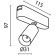 TR103-1-5W3K-M-B Трековый магнитный светодиодный светильник Maytoni Radity 48V CRI90+ 3000К 400Лм 36° 5Вт TR103-1-5W3K-M-B Трековый магнитный светодиодный светильник Maytoni Radity 48V CRI90+ 3000К 400Лм 36° 5Вт