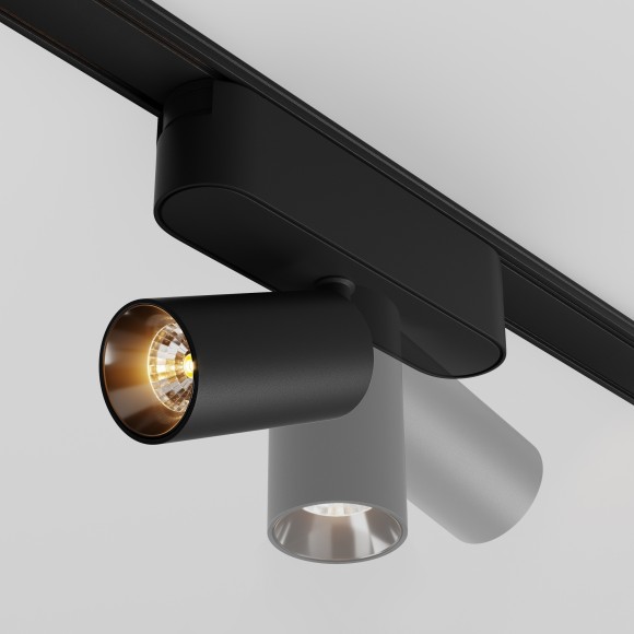 TR103-1-5W3K-M-B Трековый магнитный светодиодный светильник Maytoni Radity 48V CRI90+ 3000К 400Лм 36° 5Вт TR103-1-5W3K-M-B Трековый магнитный светодиодный светильник Maytoni Radity 48V CRI90+ 3000К 400Лм 36° 5Вт