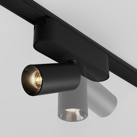 TR103-1-5W3K-M-B Трековый магнитный светодиодный светильник Maytoni Radity 48V CRI90+ 3000К 400Лм 36° 5Вт TR103-1-5W3K-M-B Трековый магнитный светодиодный светильник Maytoni Radity 48V CRI90+ 3000К 400Лм 36° 5Вт
