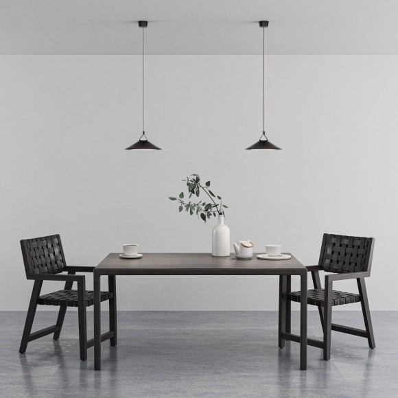 DK5664-BK Cветильник для трека-ремня Belty Smart, серия Flow, со светодиодом, D300*H71мм, 48V DC, 20W, RA90, 120°, 2700-6500K, IP20, черный, алюминий