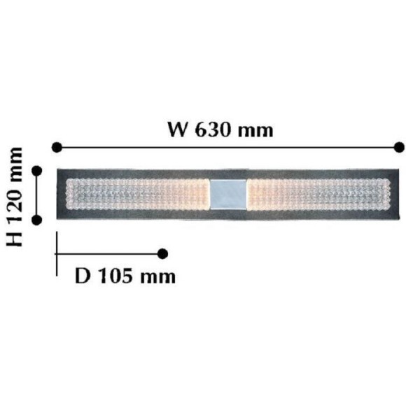 Настенный светильник Groove 2082-2W