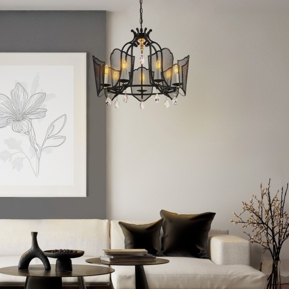 Люстра подвесная Lightstar 744077 Castello под лампы 7xE14 280W