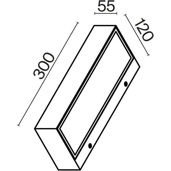 Настенный светильник (бра) Outdoor O428WL-L10GF3K
