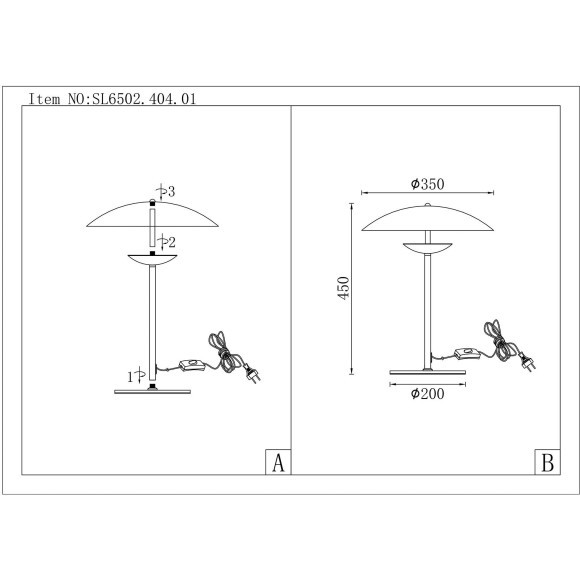 SL6502.404.01 Прикроватная лампа ST-Luce Черный/Черный, Белый LED 1*12W 3000K ARMONICO