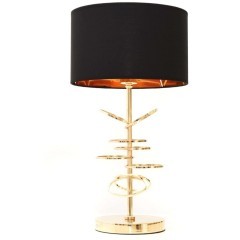 Интерьерная настольная лампа Milari LDT 5530 F.GD+BK Интерьерная настольная лампа Milari LDT 5530 F.GD+BK