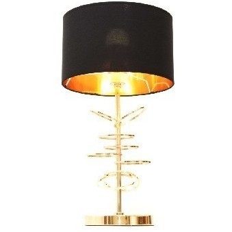 Интерьерная настольная лампа Milari LDT 5530 F.GD+BK