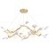 Люстра Crystal Lux COLIBRI SP10 GOLD