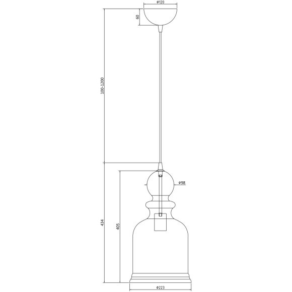 Подвесной светильник Maytoni P035PL-01CH Подвесной светильник Maytoni P035PL-01CH