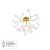 Люстра потолочная Arte Lamp A7274PL-27GO Candy под лампы G4 3W