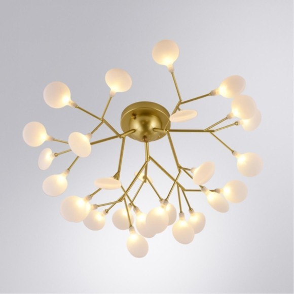 Люстра потолочная Arte Lamp A7274PL-27GO Candy под лампы G4 3W