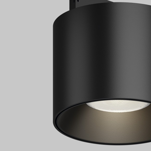 TR188-1-5W4K-M-B Ультратонкий трековый магнитный светодиодный светильник Maytoni Levity CRI90+ 4000К 380Лм 36° 5Вт