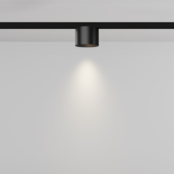 TR188-1-5W4K-M-B Ультратонкий трековый магнитный светодиодный светильник Maytoni Levity CRI90+ 4000К 380Лм 36° 5Вт