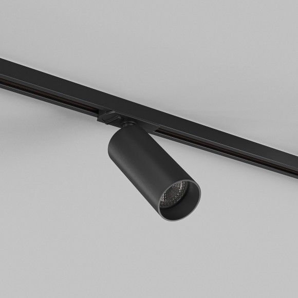 Однофазный двужильный трековый светильник Denkirs DK6060-BK Scope под сменную лампу GU10