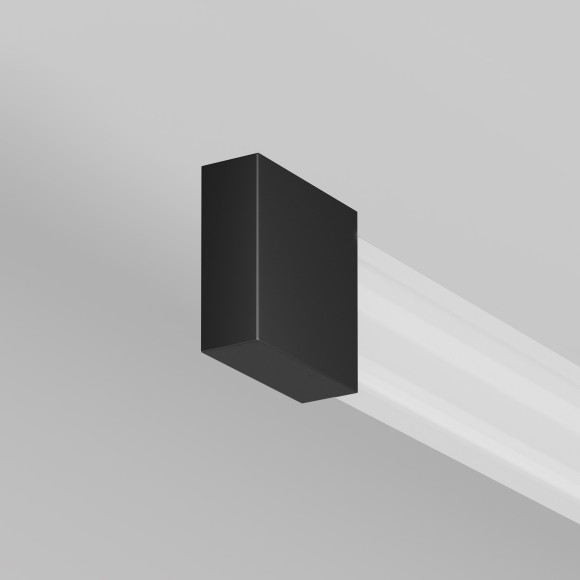 Торцевая заглушка 2шт для гибкого вертикального шинопровода Maytoni Flexity TRA200EC-11B