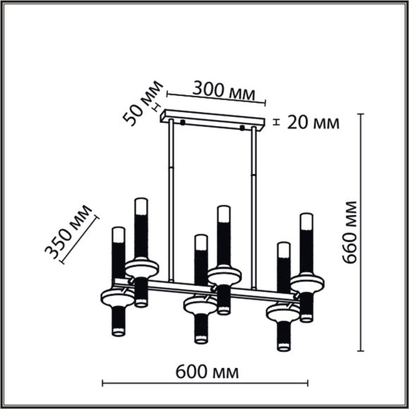 Люстра потолочная G9 Lumion TAMARESA 8112/12 Люстра потолочная G9 Lumion TAMARESA 8112/12