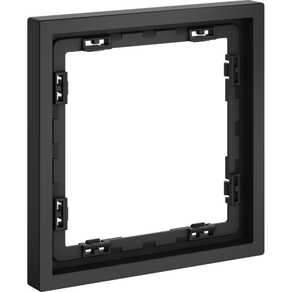 Рамка пластиковая VOLTUM S70 на 1 пост, (графит)