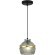 SL1661.413.01 Светильник подвесной ST-Luce Черный/Дымчатый E27 1*40W COCOON