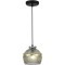 SL1661.413.01 Светильник подвесной ST-Luce Черный/Дымчатый E27 1*40W COCOON