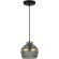 SL1661.413.01 Светильник подвесной ST-Luce Черный/Дымчатый E27 1*40W COCOON