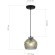SL1661.413.01 Светильник подвесной ST-Luce Черный/Дымчатый E27 1*40W COCOON