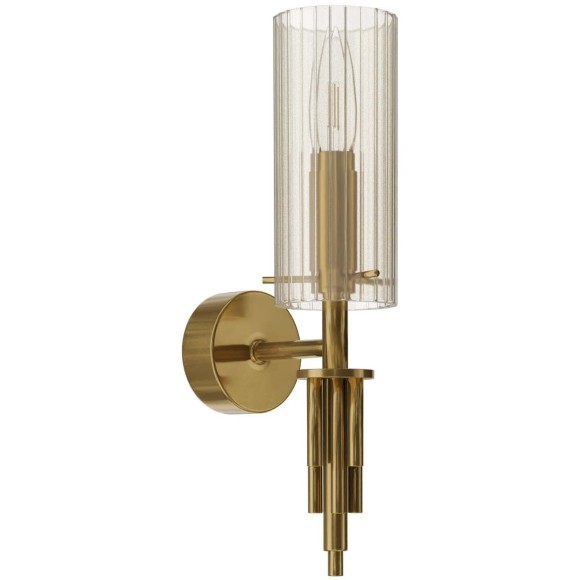 SL2005.301.01 Светильник настенный ST-Luce латунь/коньячный E14 1*40W SANTORI