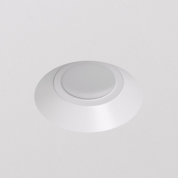 Denkirs INVIZ DK2081-WH Безрамочный встраиваемый спот для ПВХ натяжных потолков с четким перегибом полотна, рамка (белая) и цоколь GU10 в комплекте Denkirs INVIZ DK2081-WH Безрамочный встраиваемый спот для ПВХ натяжных потолков с четким перегибом полотна, рамка (белая) и цоколь GU10 в комплекте