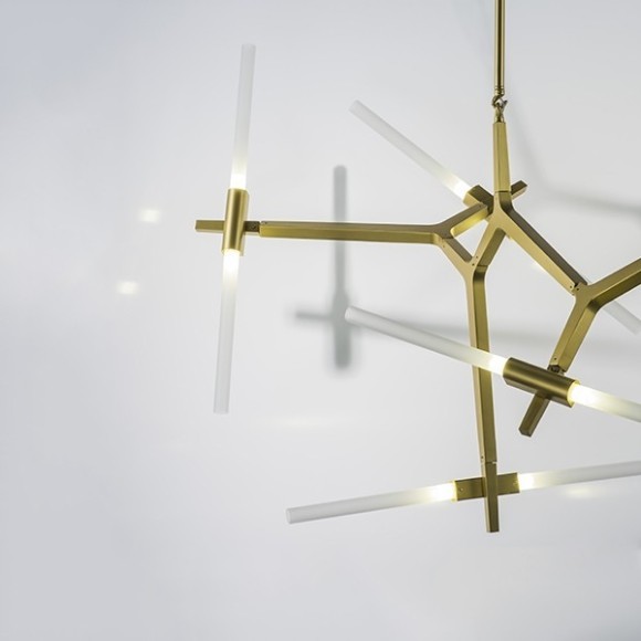 Люстра паук Lightstar 742103 Struttura под лампы 10xG9 60W