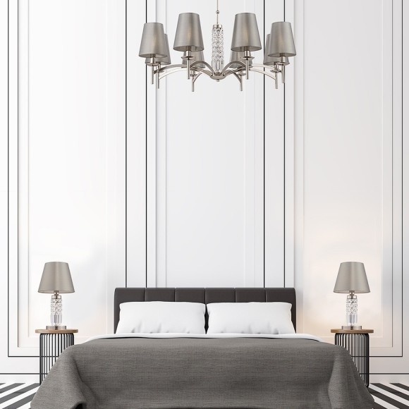 Люстра подвесная Maytoni MOD076PL-08N Krona под лампы 8xE14 40W