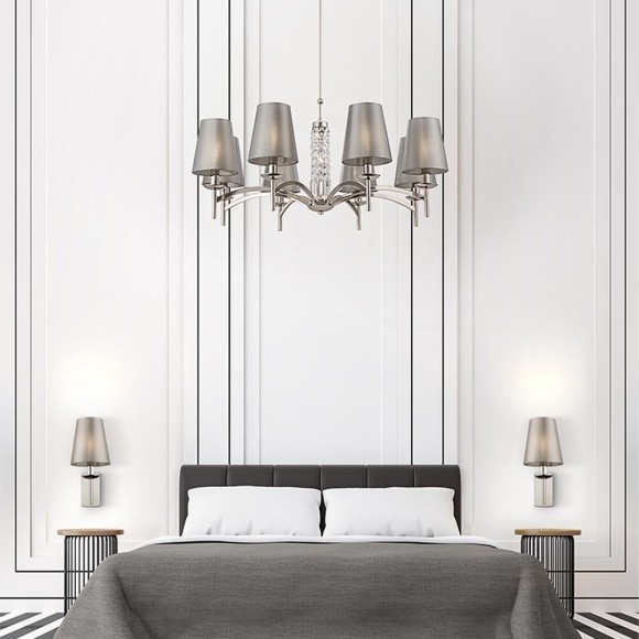 Люстра подвесная Maytoni MOD076PL-08N Krona под лампы 8xE14 40W