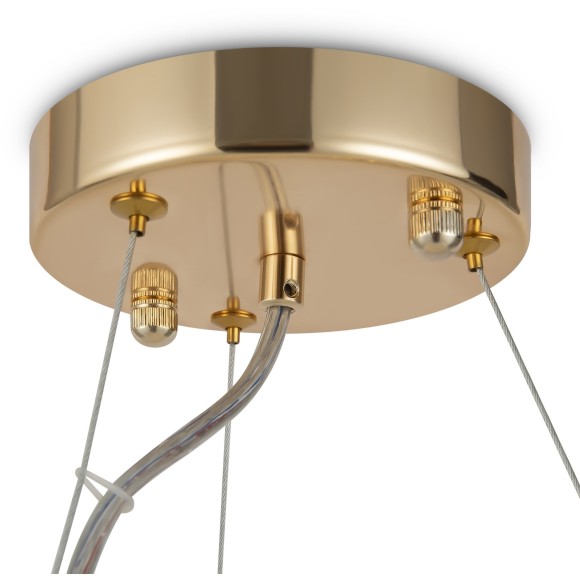 Люстра подвесная Maytoni MOD490PL-09G Tissage под лампы 9xE14 40W