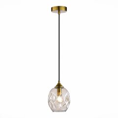 SL1188.303.01 Подвес ST-Luce Латунь/Коньячный E14 1*40W IDESIA SL1188.303.01 Подвес ST-Luce Латунь/Коньячный E14 1*40W IDESIA