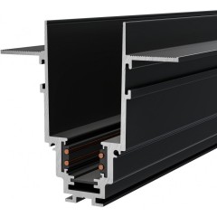 Магнитный 2м встраиваемый в ГКЛ 12.5мм шинопровод Maytoni Gravity TRX004-222B