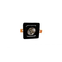 Встраиваемый светильник светодиодный Fostis  LDC 8064-SS-7WCOB-L98*W98 SL+BK