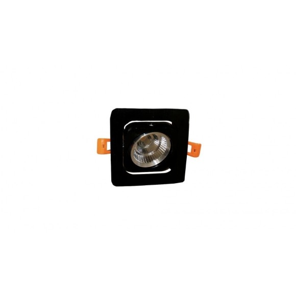 Встраиваемый светильник светодиодный Fostis  LDC 8064-SS-7WCOB-L98*W98 SL+BK