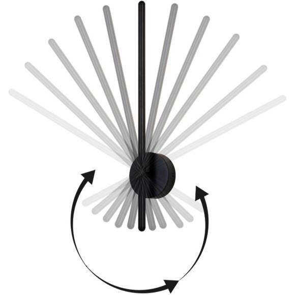 Бра Crystal Lux VERDE AP L500 BLACK NEW Бра Crystal Lux VERDE AP L500 BLACK NEW