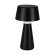 75796 Аккум. настольн. лампа диммер сенсор  HUESA, 3W(LED), H290, ?130,  IP44, пластик, черный