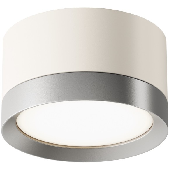 Накладной потолочный светильник Maytoni C086CL-GX53-SRD-WS Hoop под лампу 1xGX53 15W