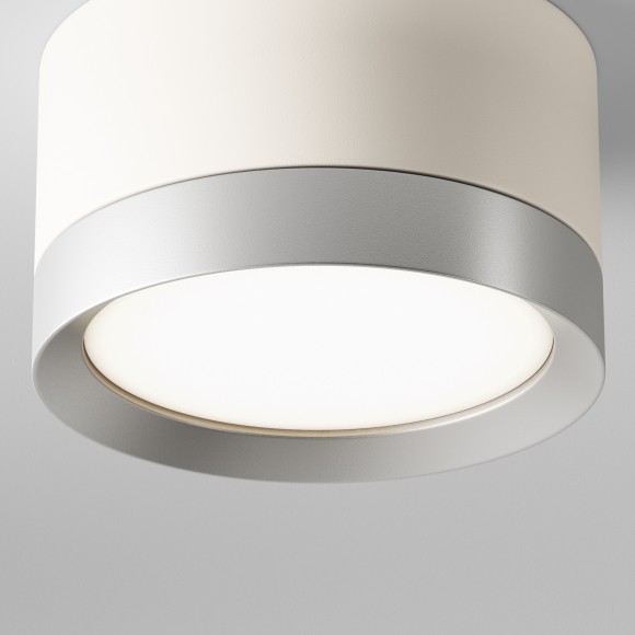 Накладной потолочный светильник Maytoni C086CL-GX53-SRD-WS Hoop под лампу 1xGX53 15W