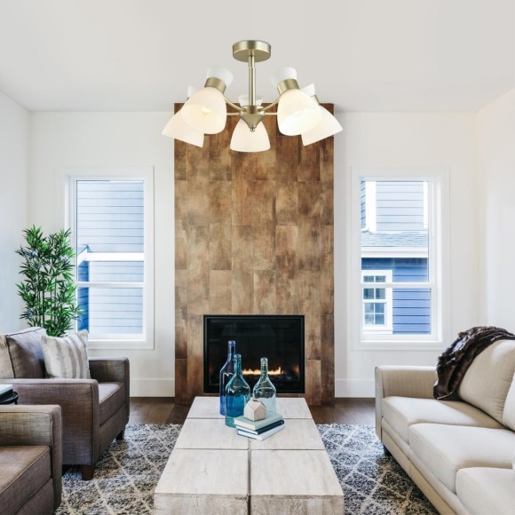 Люстра потолочная Lumion 4535/5C WILMA под лампы 5xE27 5*60W Люстра потолочная Lumion 4535/5C WILMA под лампы 5xE27 5*60W