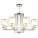 Люстра Crystal Lux NICOLAS SP-PL8 NICKEL/WHITE